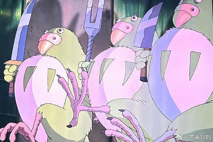 有些事真的不能细想，网友都说宫崎骏新电影里的鹦鹉好像杨迪… - 3