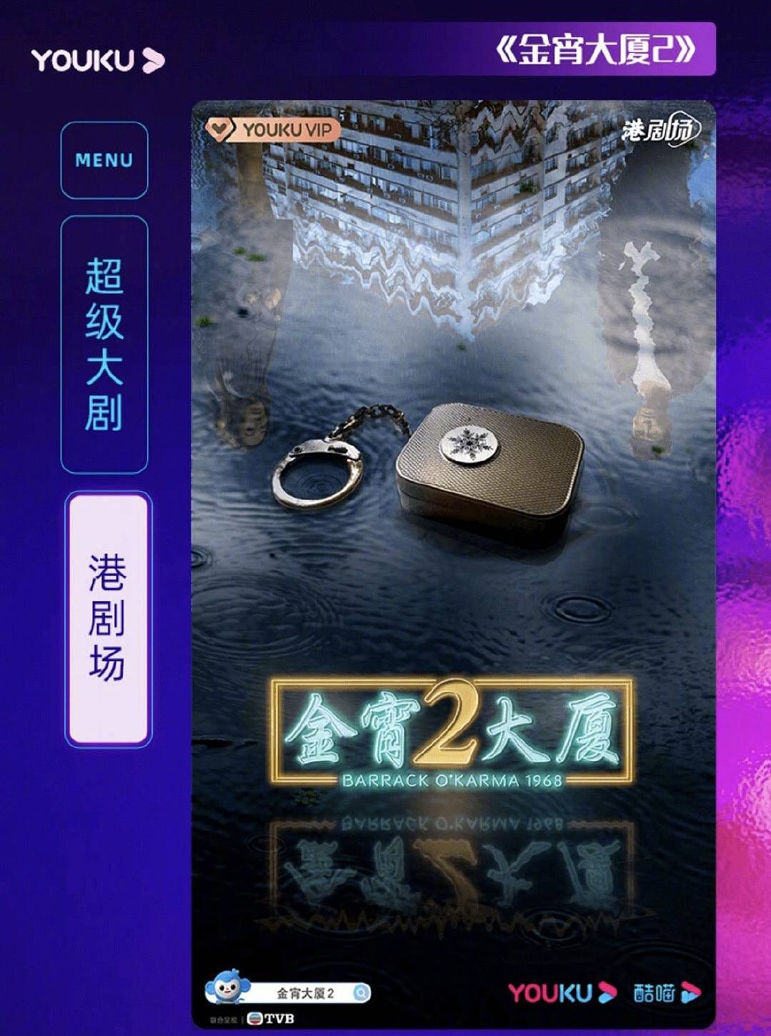 TVB多部与内地视频网站合拍剧定档，《金宵大厦1968》播出仍是谜 - 6