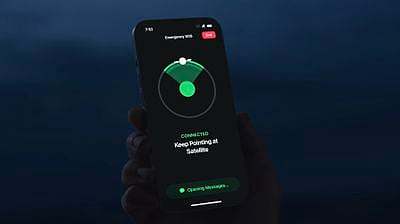 卫星通信来了！苹果iPhone 14卫星SOS紧急求救服务即将上线 - 1