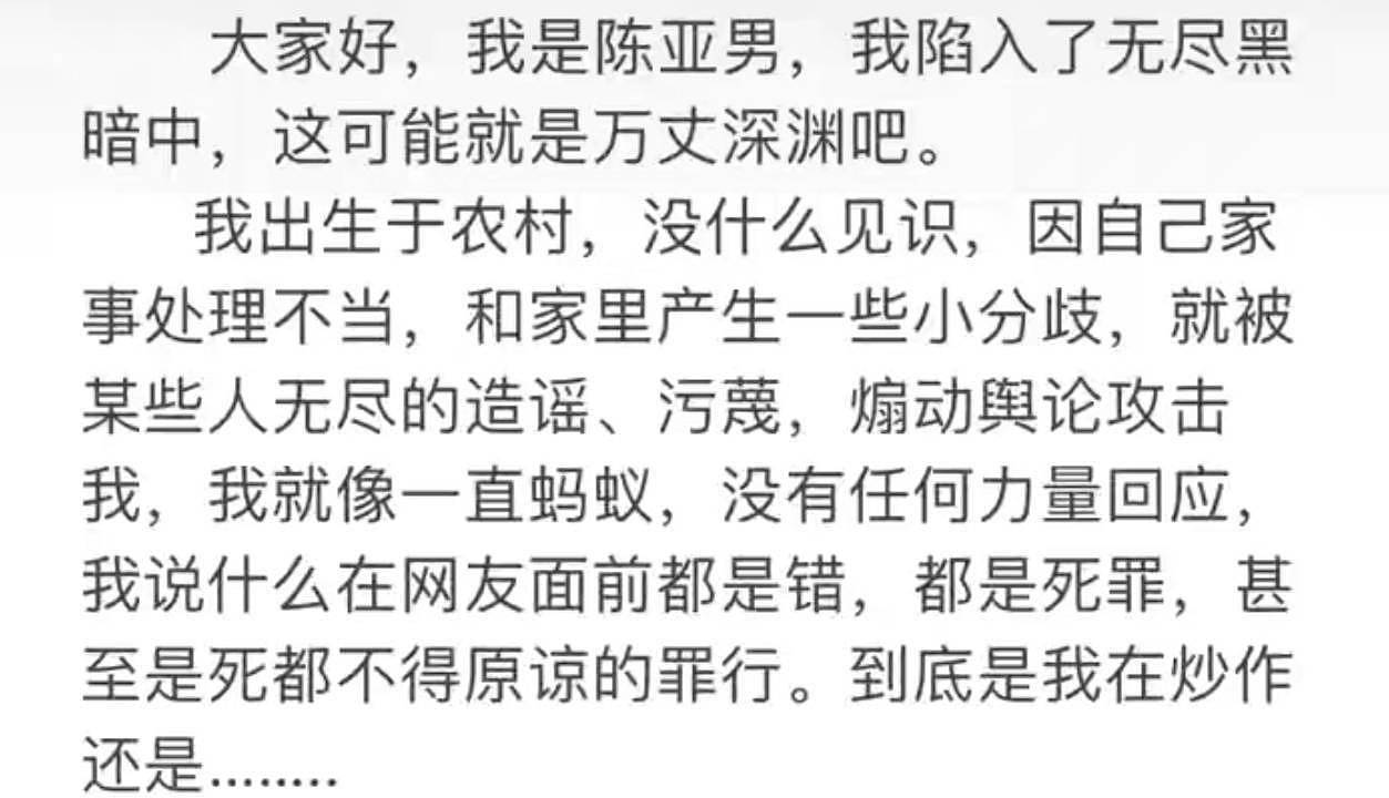 陈亚男宣布与朱单伟离婚，声称将自愿退还彩礼，自曝遭遇绑架挟持 - 2