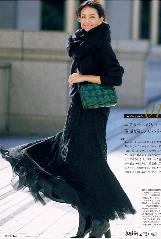 40＋女性如何找准风格定位？学习日本主妇的冬季穿搭，简约又气质 - 15