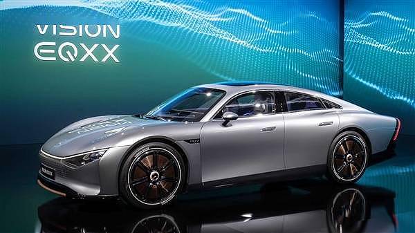 风阻系数史上最低 内置47.5英寸LED屏：奔驰VISION EQXX概念车正式发布 - 1