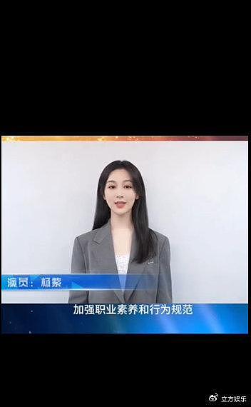 杨紫在中广联合座谈会线上发言 谈演员职业素养和行为规范 - 2