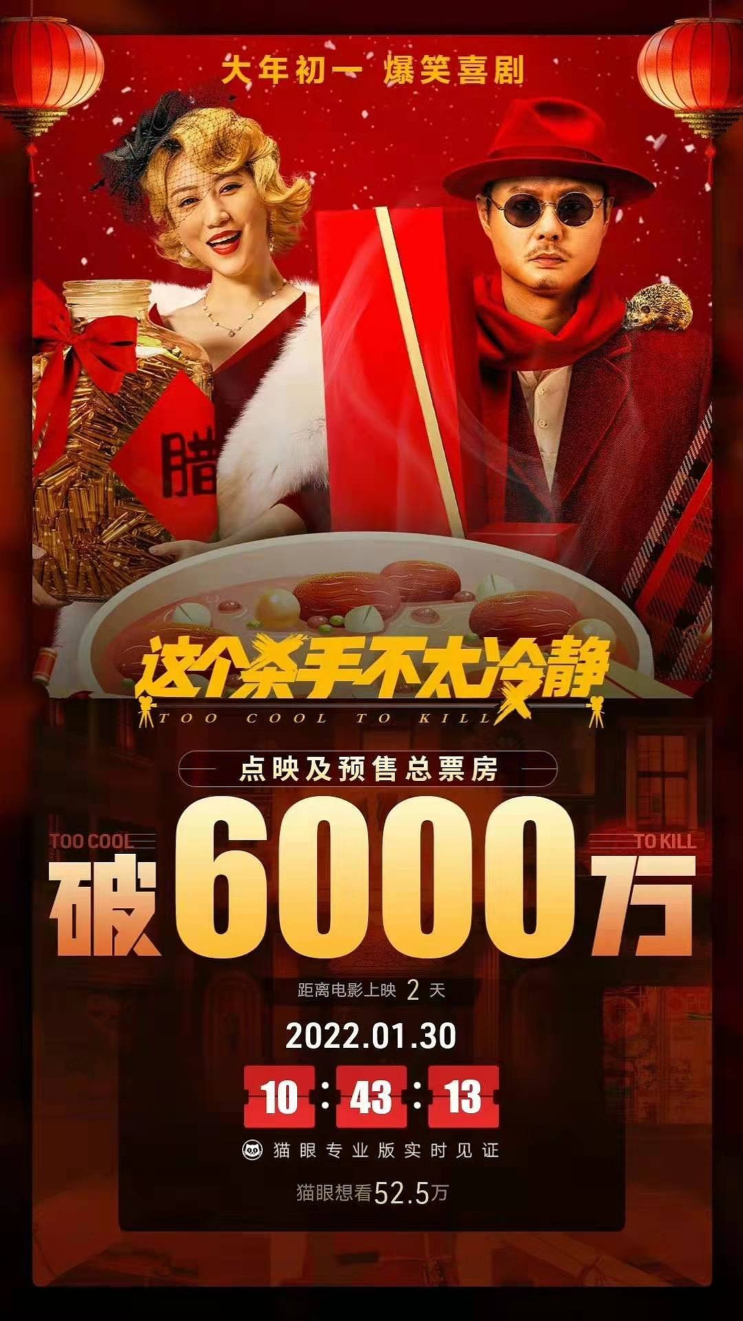 春节档新片总票房破5亿！水门桥占2亿，开心麻花新片破6000万 - 6