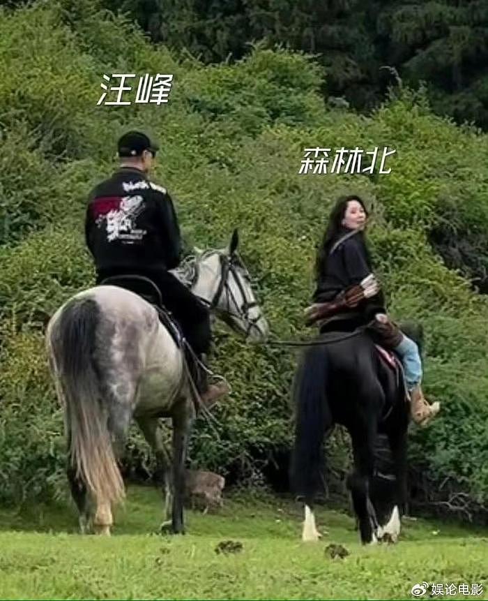 汪峰和森林北骑马被偶遇，异地恋也很浪漫，他才是时间管理大师 - 2