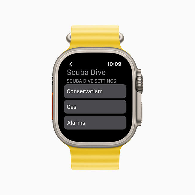 苹果为Apple Watch Ultra推出Oceanic+应用，水肺潜水爱好者利器 - 5