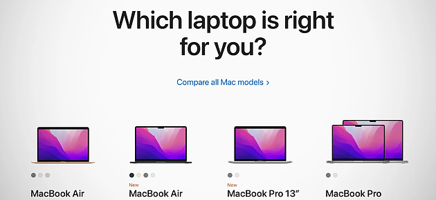 “Notebook”过时了？苹果将MacBook的官方描述改为“Laptop” - 1