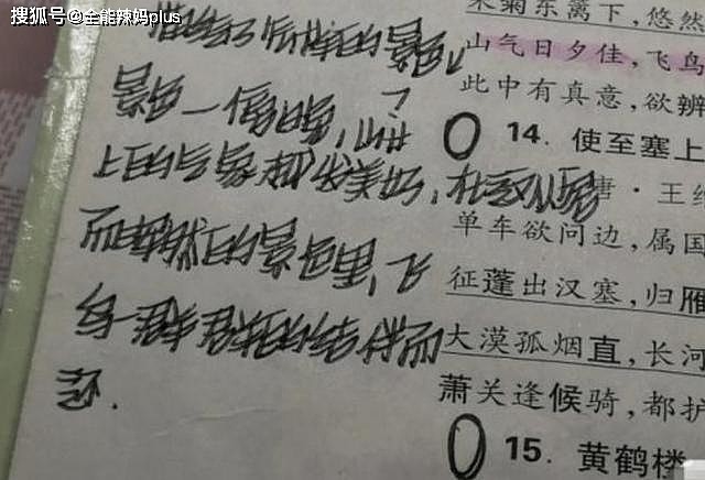 中学女孩独创“饺子体”走红，字体圆滚又呆萌，老师直呼能得高分 - 9