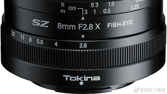图丽发布APS-C画幅SZ 8mm f/2.8鱼眼镜头 - 3