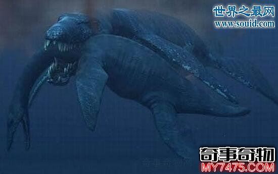 海王龙以恐龙为食 海洋中超恐怖无敌霸主