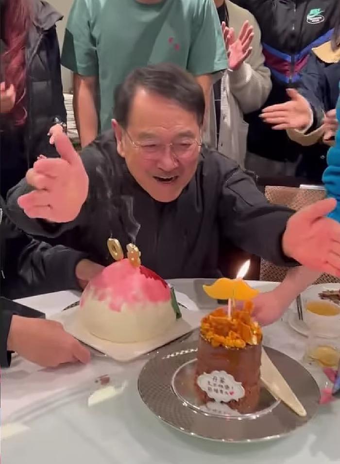 开心收金寿桃！众多TVB艺人同事造惊喜为刘丹庆祝80岁生日 - 6
