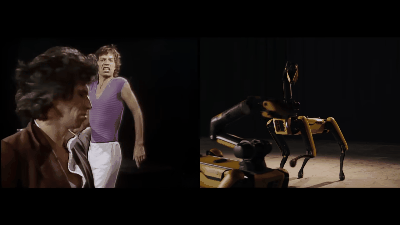 波士顿动力致敬经典！Spot机器人灵魂复刻40年前「滚石」热舞，动作不差分毫 - 9