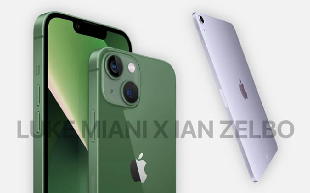 春季发布会在即 苹果或将推出绿色版iPhone 13和紫色版iPad Air - 1
