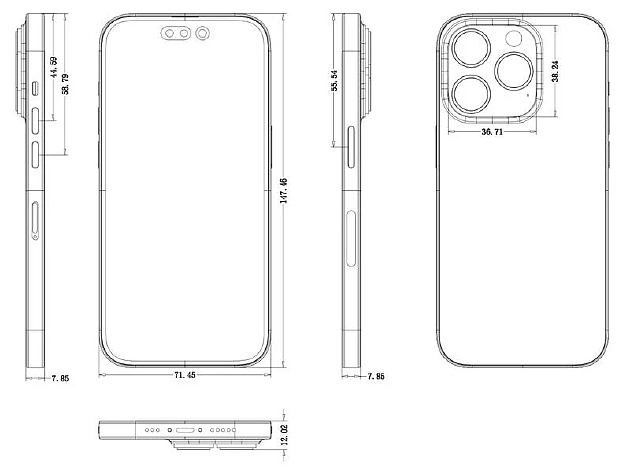 分析师：iPhone 14 Pro摄像头区域变大 是因换用4800万像素主镜头 - 1