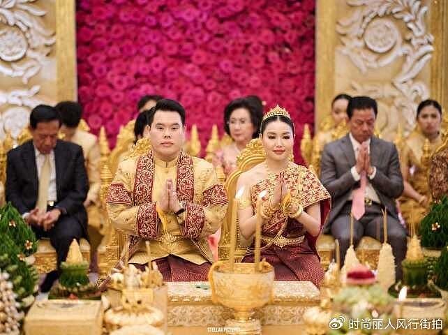柬埔寨华人富商儿子大婚！洪森洪玛奈都来了，场面奢华新娘旺夫脸 - 1