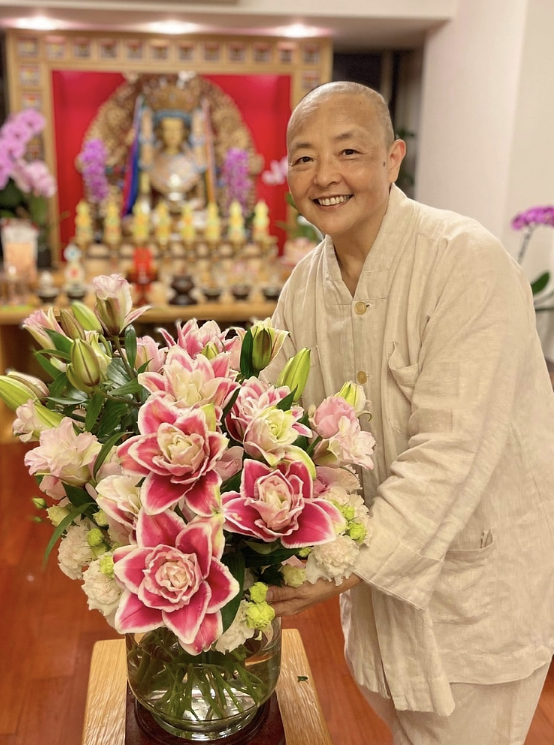 琼瑶女郎刘蓝溪离世享年61岁，嫁人后剃度出家30年，长居海外寺庙 - 6
