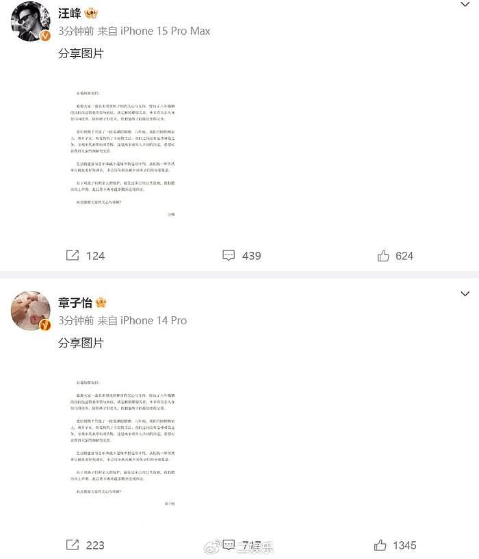 汪峰章子怡官宣离婚，情变节点曝光，去年11月12月先后摘掉婚戒 - 3