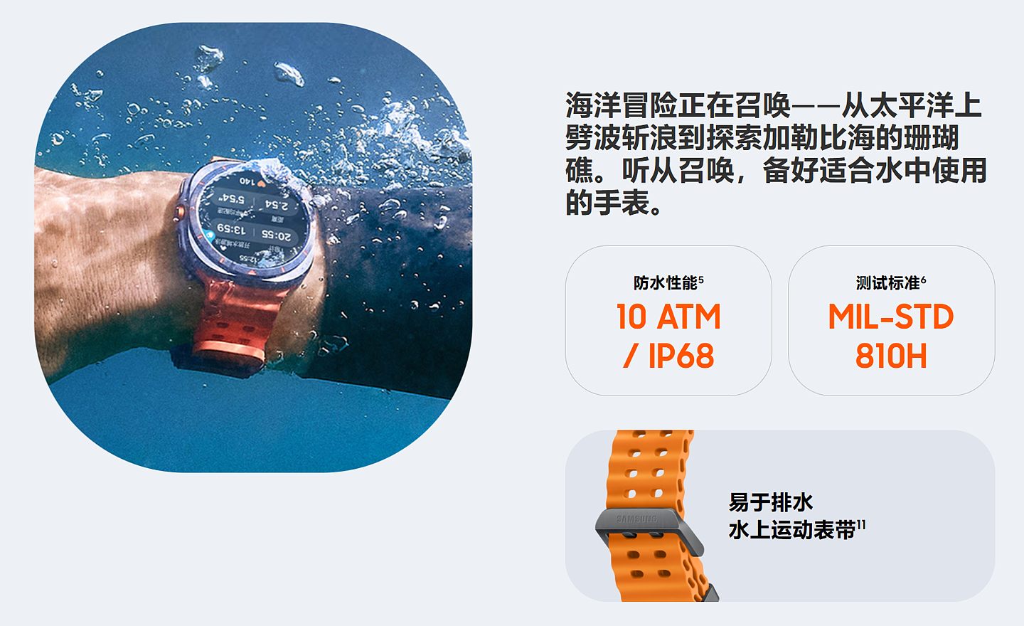 上市 10 天 9 折购：三星 Galaxy Watch Ultra 手表 4499 元京东新低 - 3