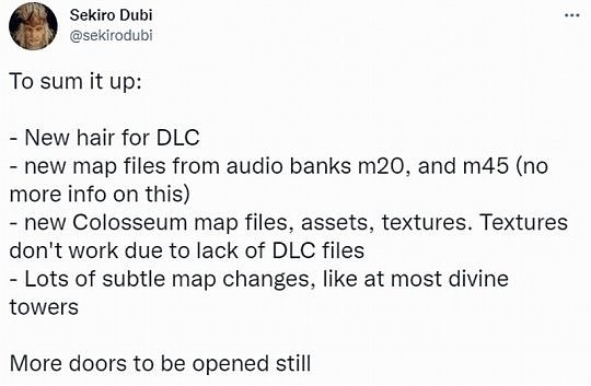 《艾尔登法环》1.07补丁提示新DLC内容 或出现斗兽场新地图 - 2