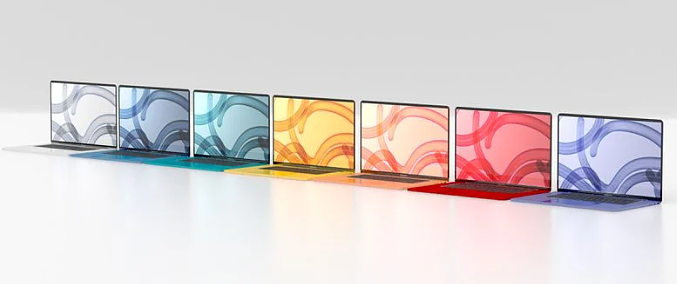苹果MacBook Air最新爆料：M2芯片、非锥形设计，多彩颜色等 - 5