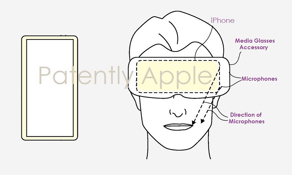 可内嵌 iPhone，苹果亲民版 Vision Pro 头显专利曝光 - 1
