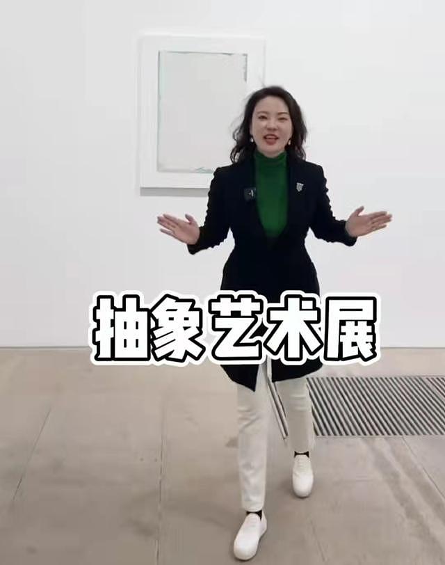 刘芳菲分享看展视频引争议，侃侃而谈聊艺术，网友直呼看不懂 - 1