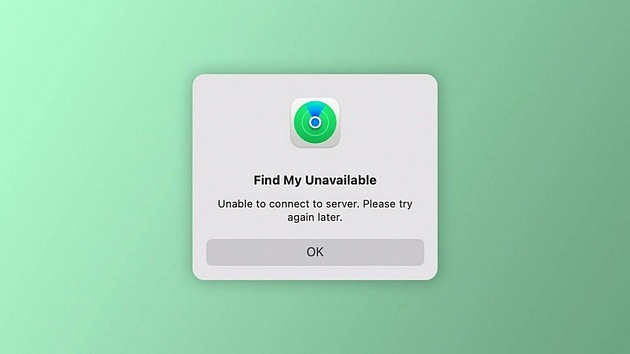 部分苹果iPhone/iPad用户“查找我的”App 服务宕机 - 1