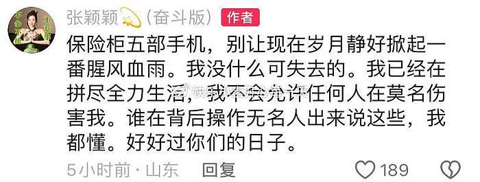 张颖颖再次喊话汪小菲：5部手机锁在保险柜里，足以掀起血雨腥风 - 10