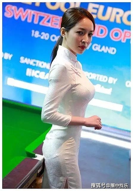 “最美台球裁判”王钟瑶，容貌靓丽身姿婀娜，成为赛场上最美风景 - 2