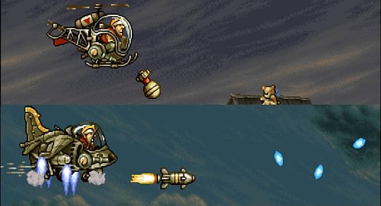 《合金弹头》玩家为之疯狂的坐骑炸弹，吃了穿甲弹打飞机就是爽 - 21