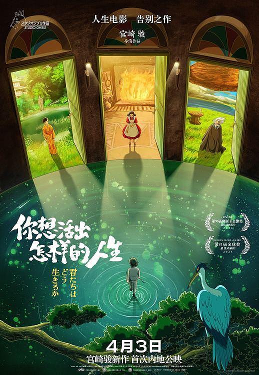 宫崎骏新作《你想活出怎样的人生》制片铃木敏夫官宣即将来华 - 1