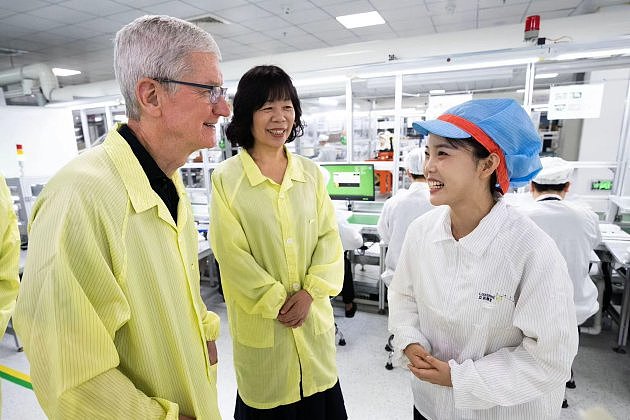 库克今天参观的立讯精密 是苹果公司与中国供应商共同发展的缩影 - 3