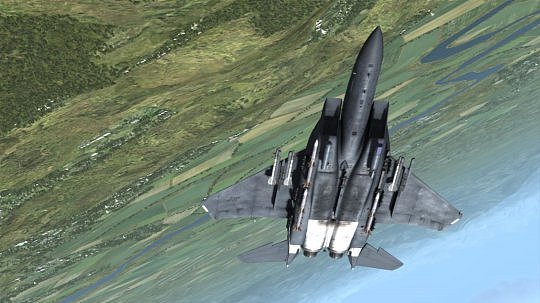 网友误传乌克兰战机击坠俄战机视频 真相是：飞行模拟游戏画面 - 2