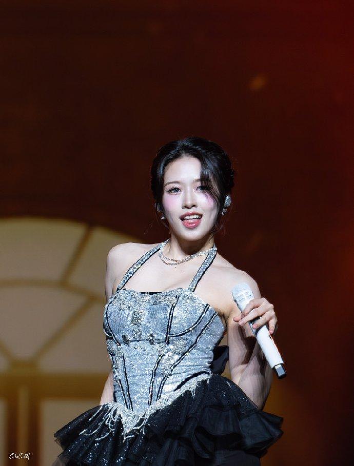 韩国知名女星，演唱会时裙子上，被发现遗留有针，网友担心她受伤 - 2