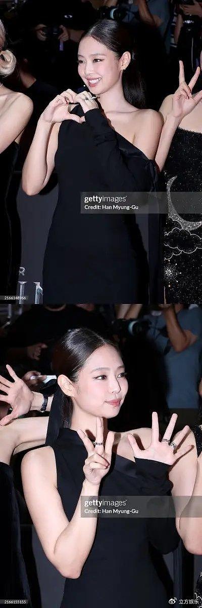 BLACKPINK电影发布会合体 四人纯黑造型又美又飒 - 4