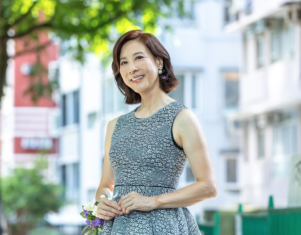 林漪娸素颜演妈妈获好评，为角色牺牲保养，入TVB41年从未做主角 - 1