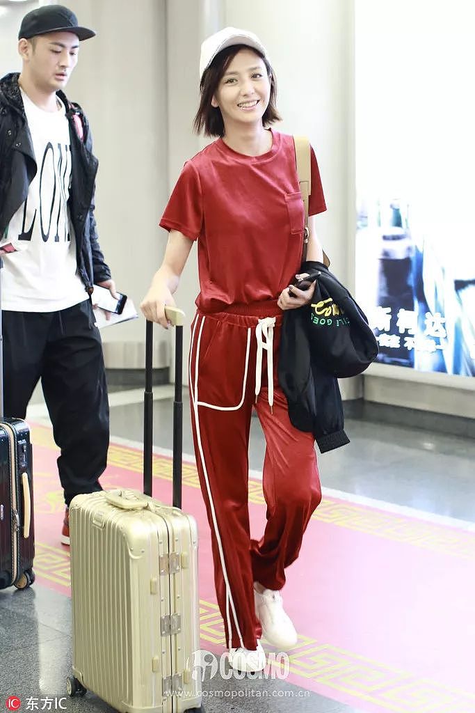 时髦办丨佟丽娅的红色运动裤我穿着也还行…… - 5
