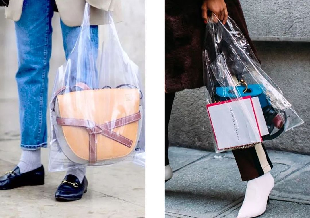 蛤？现在最流行的包包竟然是……塑料袋？ - 14