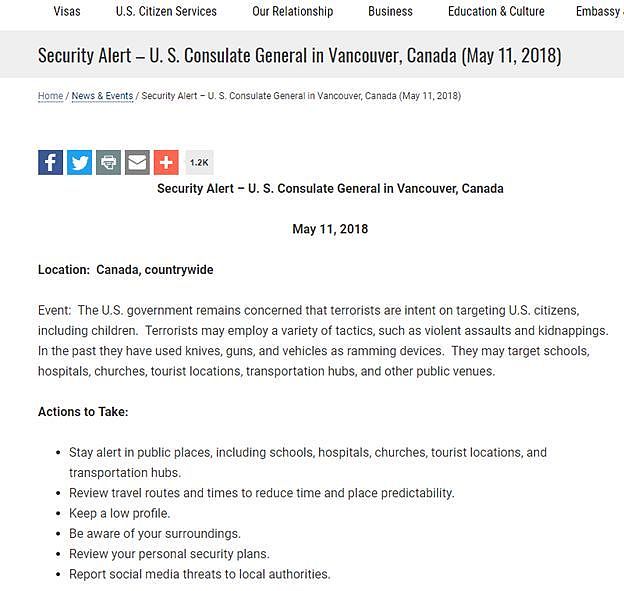 快讯！加拿大可能面临恐怖袭击！留学生未来三个月务必注意安全 - 3