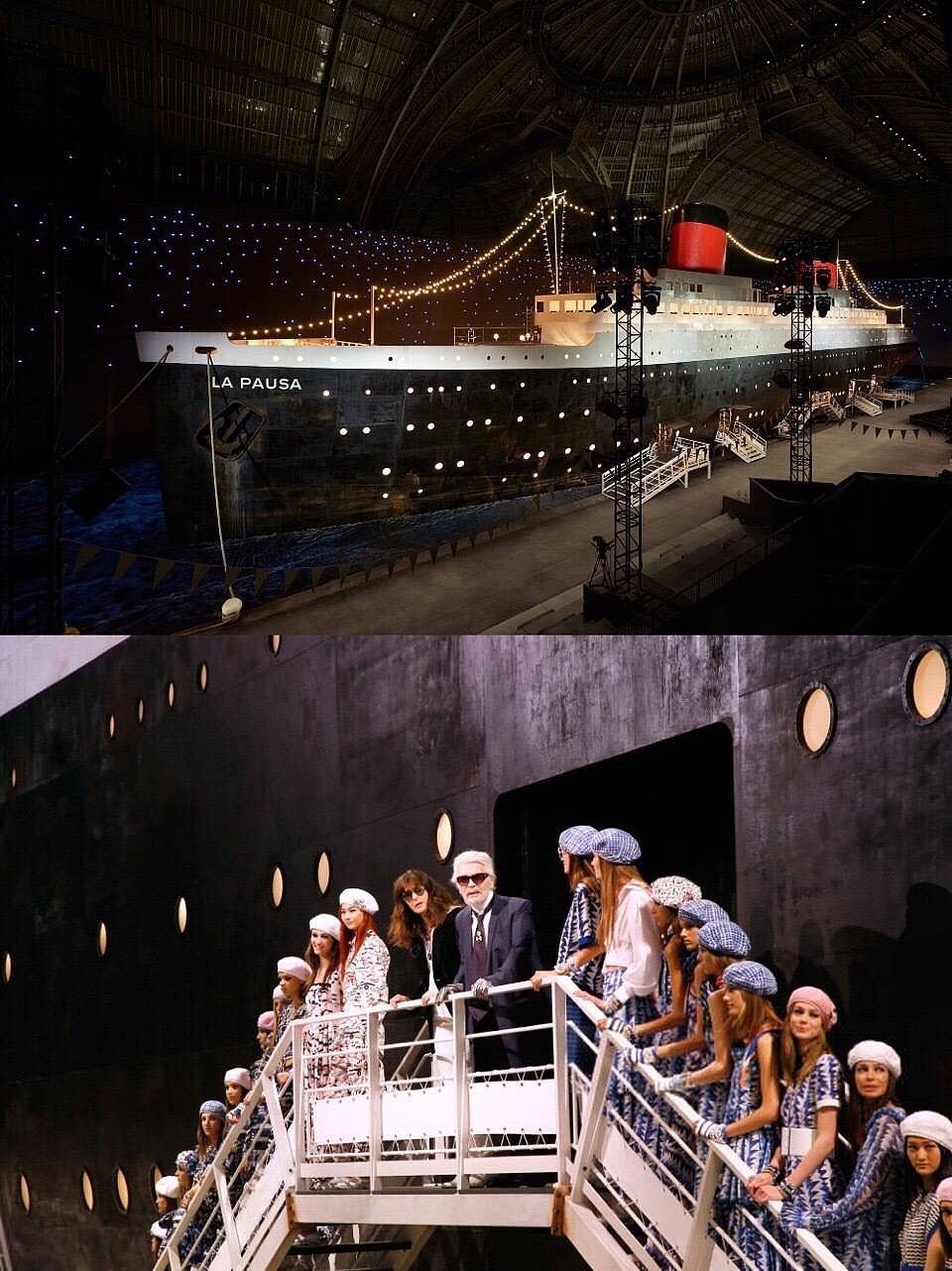 刘诗诗和陈伟霆上演了一部豪华版“泰坦尼克号”，片中穿的都是Chanel… - 1