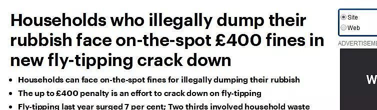 留学生小心了！英国政府又出新规：乱倒垃圾，将面临400英镑的重罚 - 1