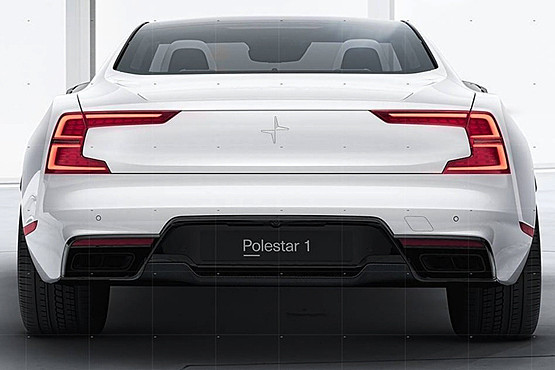 沃尔沃Polestar 1预告图发布 后部造型曝光 - 1