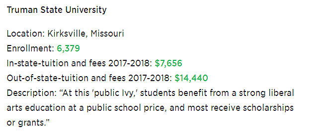 2019全美性价比最高公立大学榜单发布！美国高中生都看它 - 11