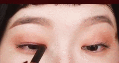 姜涩琪的单眼皮简直太美 原来都是红棕系眼线的功劳 - 11