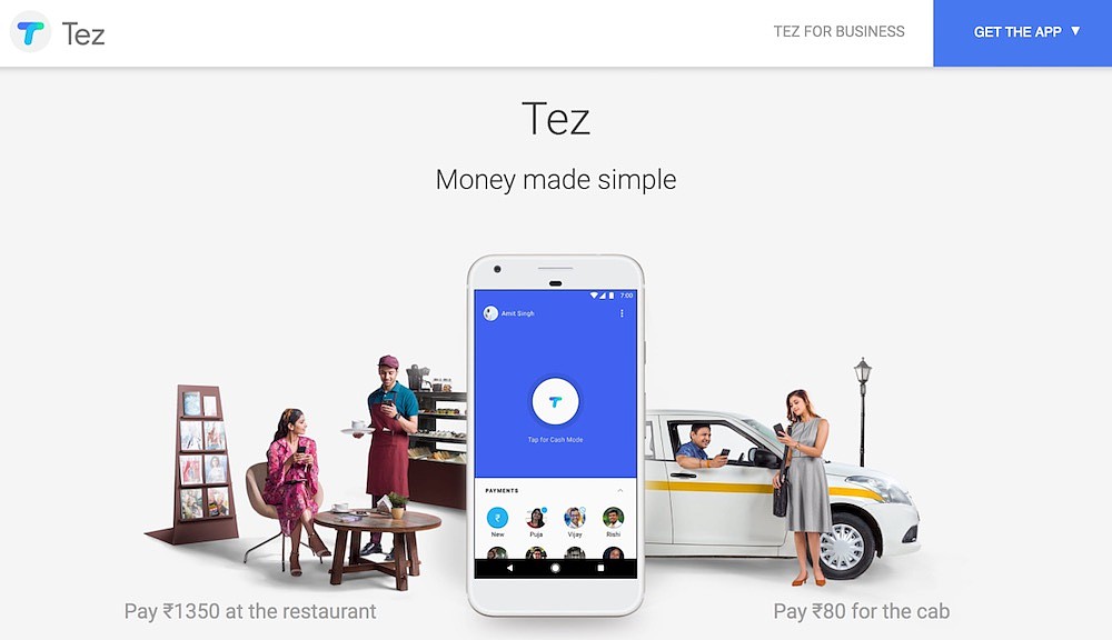 Google 在印度推出移动支付应用 Tez - 1