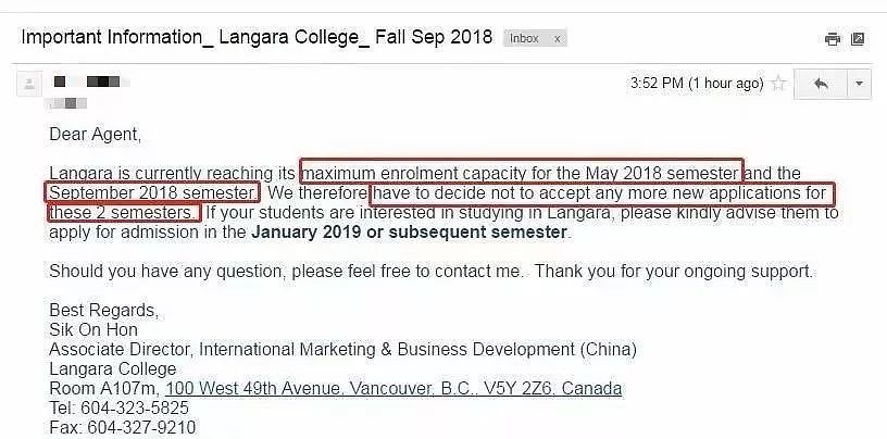 雪上加霜！这些加拿大学校继续宣布停收留学生，是要没学上的节奏吗？！ - 5