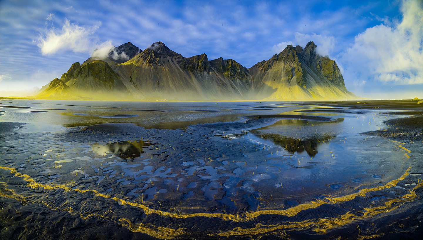 神一样的伫立：Vestrahorn山，冰岛必拍绝美场景之三 - 1