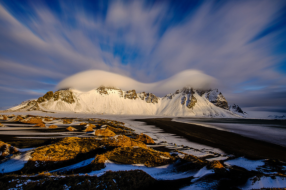 神一样的伫立：Vestrahorn山，冰岛必拍绝美场景之三 - 4