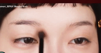 姜涩琪的单眼皮简直太美 原来都是红棕系眼线的功劳 - 8