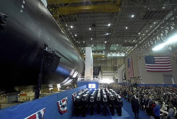 美军第15艘最强核攻击潜艇服役 列装数量已超计划三分之一